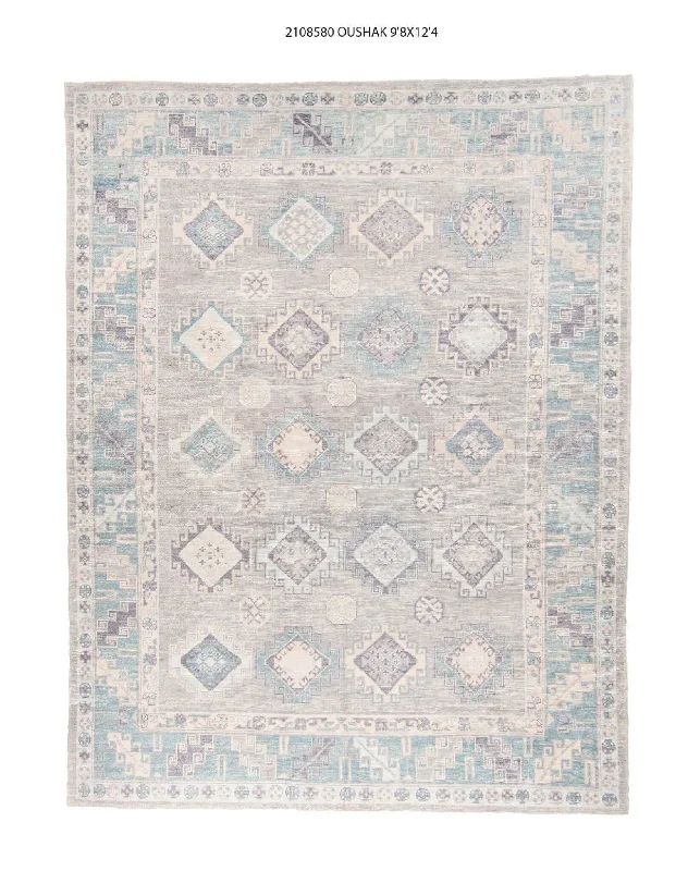 10x12 Modern Oushak Area Rug