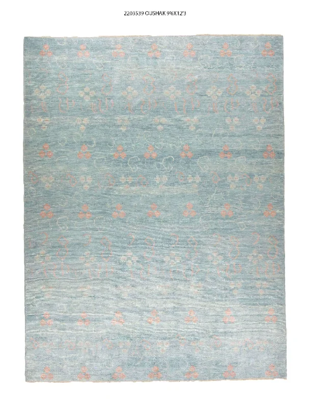 10x12 Modern Oushak Area Rug