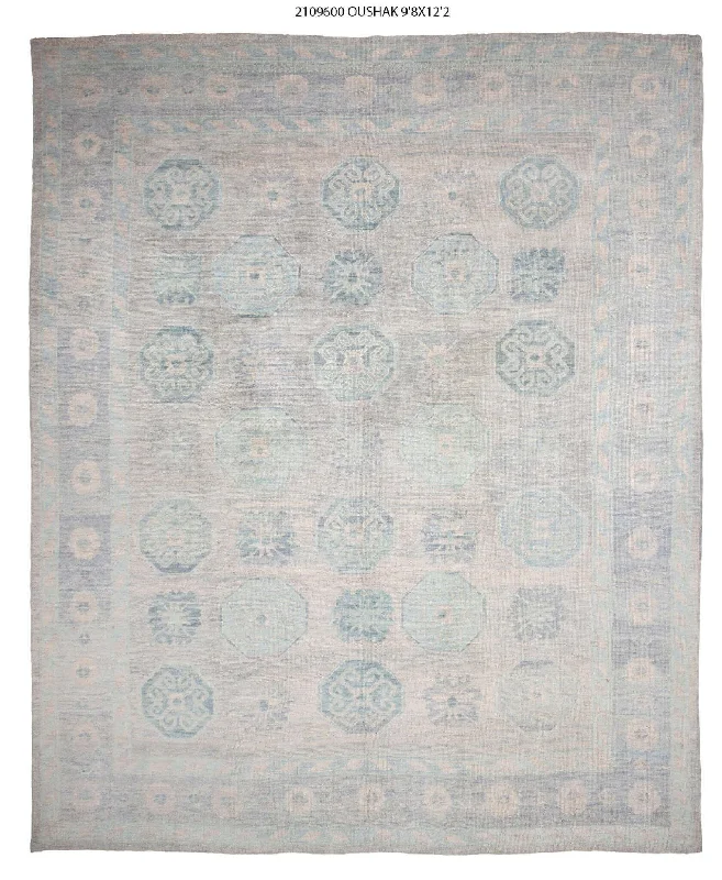 10x12 Modern Oushak Area Rug