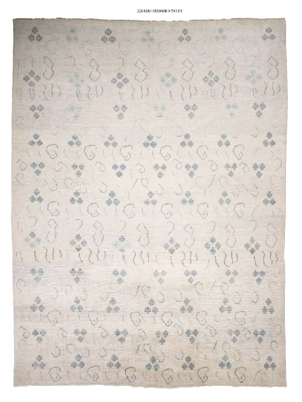 10x13 Modern Oushak Area Rug