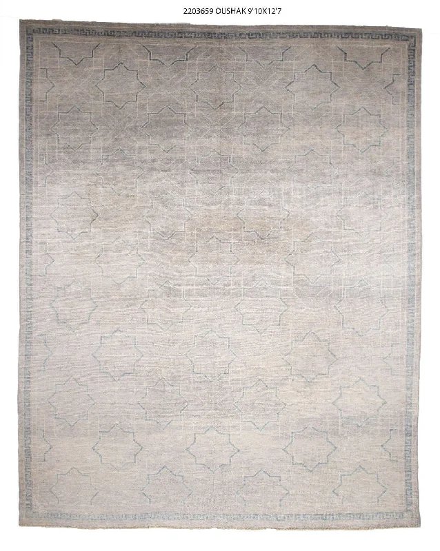 10x13 Modern Oushak Area Rug