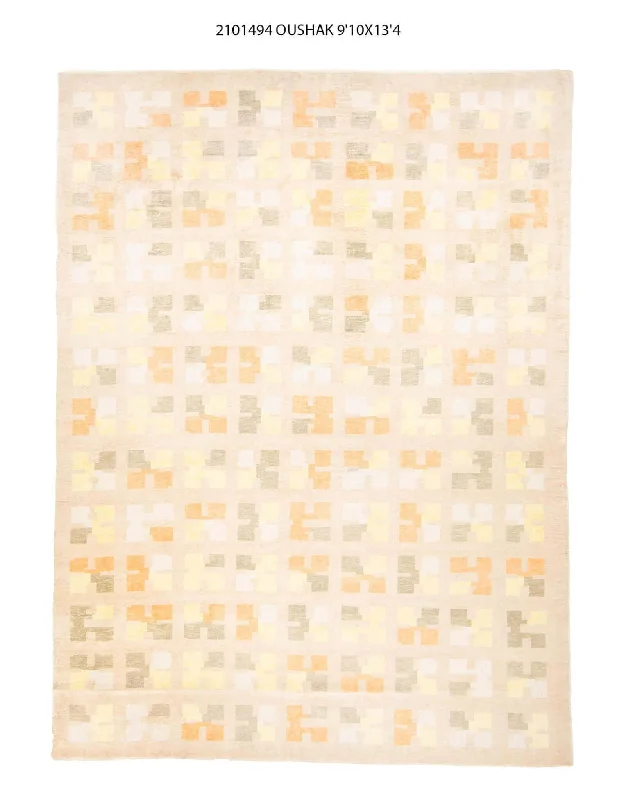 10x13 Modern Oushak Area Rug