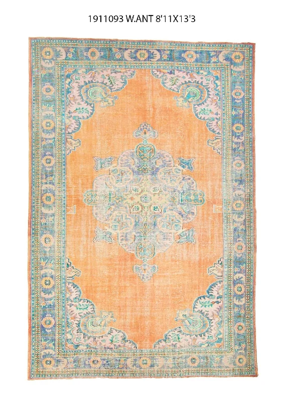 10x13 Old & Vintage Turkish Area Rug