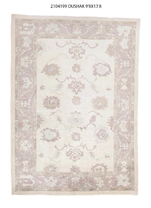 10x14 Modern Oushak Area Rug