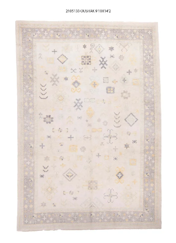 10x14 Modern Oushak Area Rug