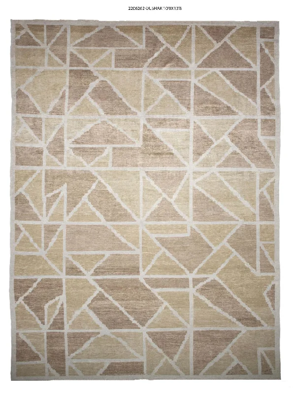 10x14 Modern Oushak Area Rug