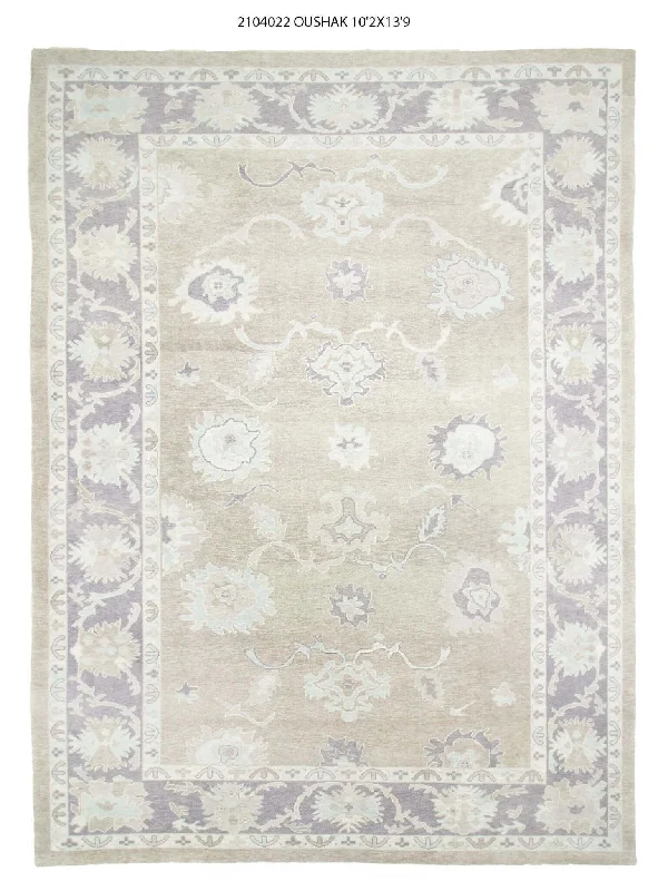 10x14 Modern Oushak Area Rug