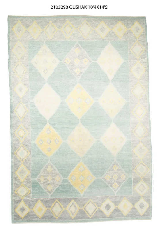 10x14 Modern Oushak Area Rug