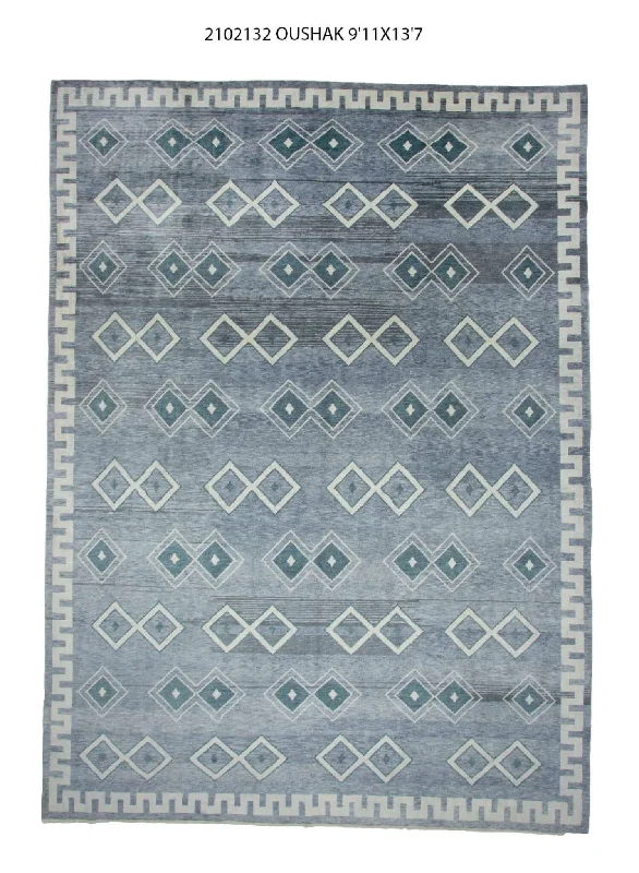 10x14 Modern Oushak Area Rug