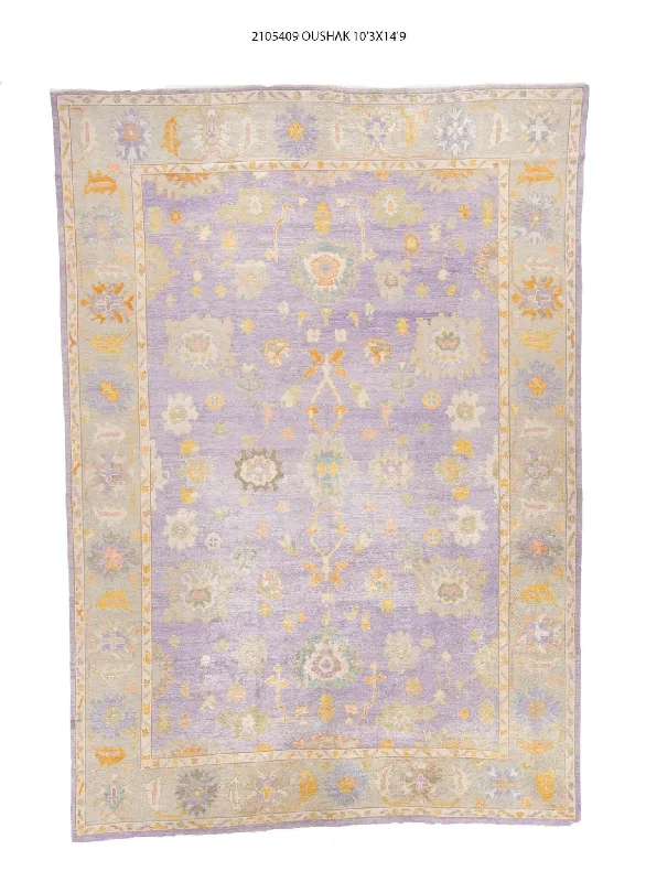 10x15 Modern Oushak Area Rug