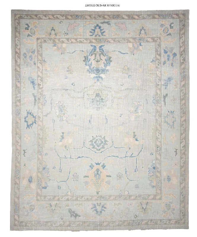 11x14 Modern Oushak Area Rug