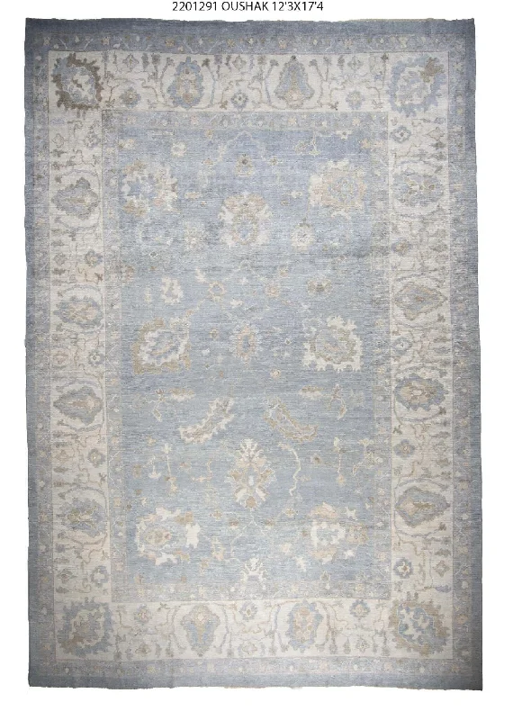 12x17 Modern Oushak Area Rug