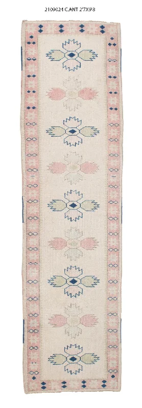 3x10 Old & Vintage Turkish Area Runner Rug