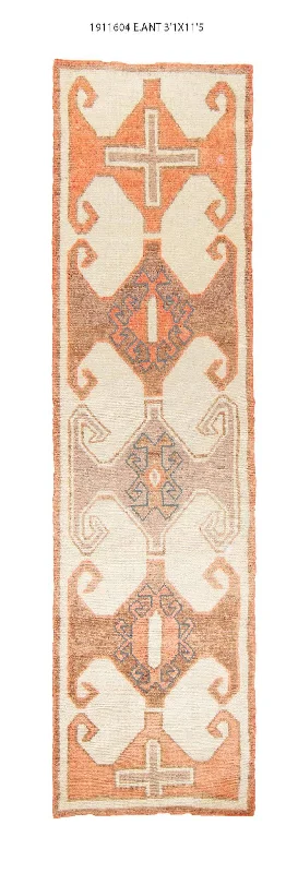 3x11 Old & Vintage Turkish Area Runner Rug