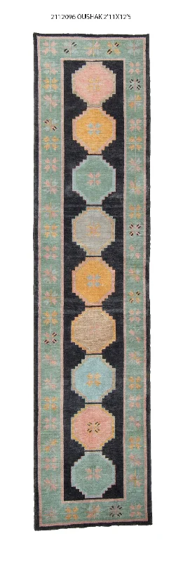 3x12 Modern Oushak Area Runnur Rug