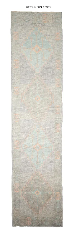 3x13 Modern Oushak Area Runner Rug