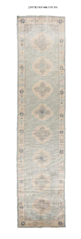 3x14 Modern Oushak Area Runner Rug