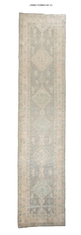 3x14 Modern Oushak Area Runner Rug