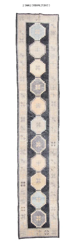 3x15 Modern Oushak Area Runner Rug