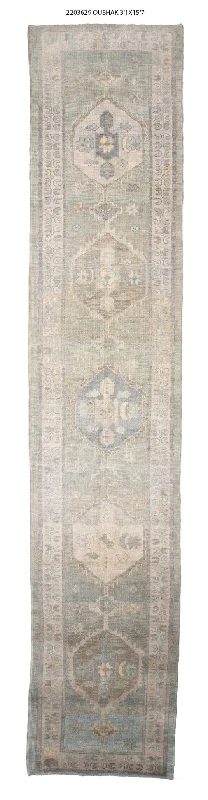 3x16 Modern Oushak Area Runner Rug