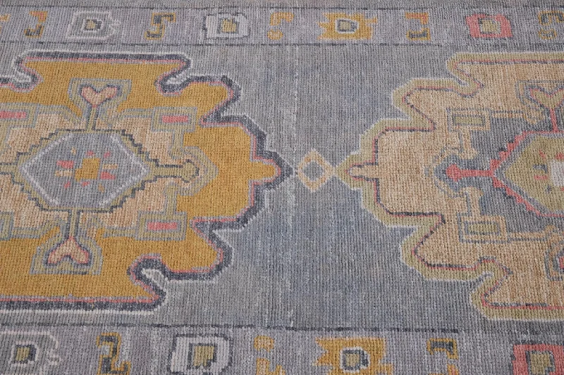 3x16 Modern Oushak Area Runner Rug