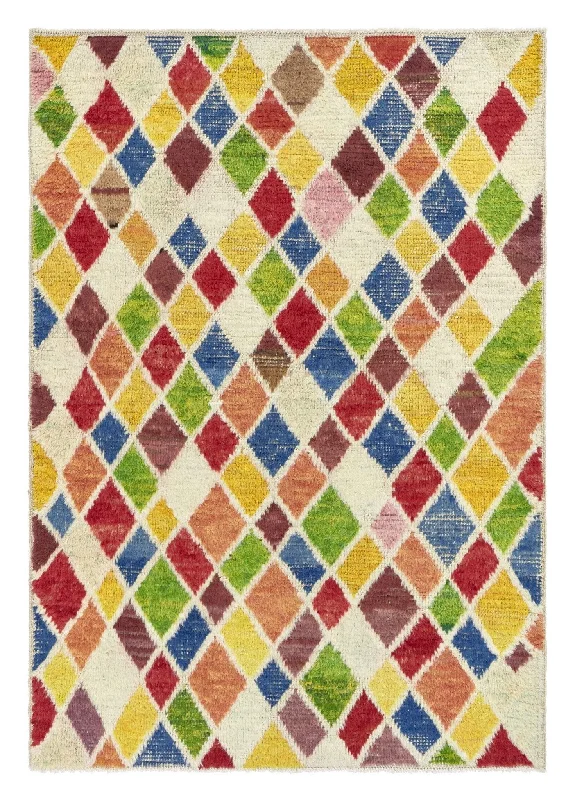 3x5 Colorful Modern Turkish Area Rug