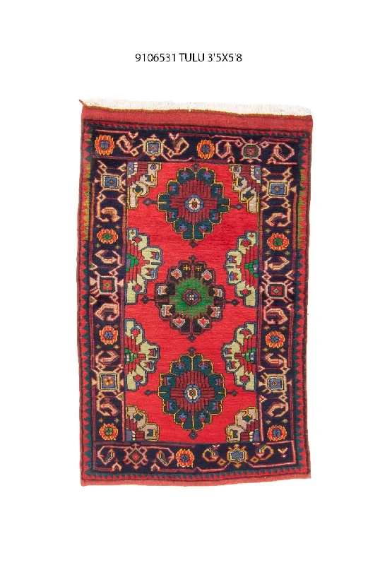 3x6 Modern Tulu Area Rug