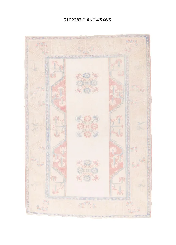 4x6 Old & Vintage Turksih Area Rug