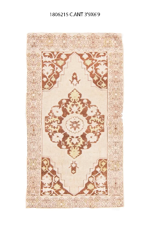 4x7 Old & Vintage Turkish Area Rug