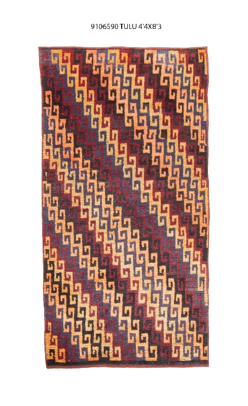 4x8 Modern Tulu Area Rug