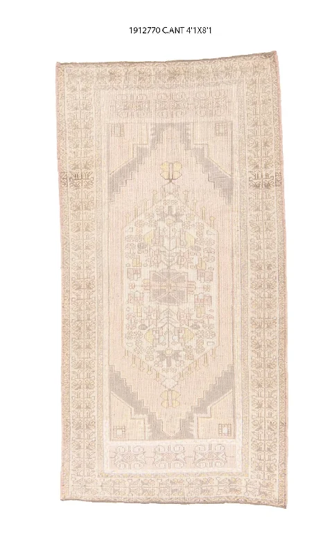 4x8 Old & Vintage Turksih Area Rug