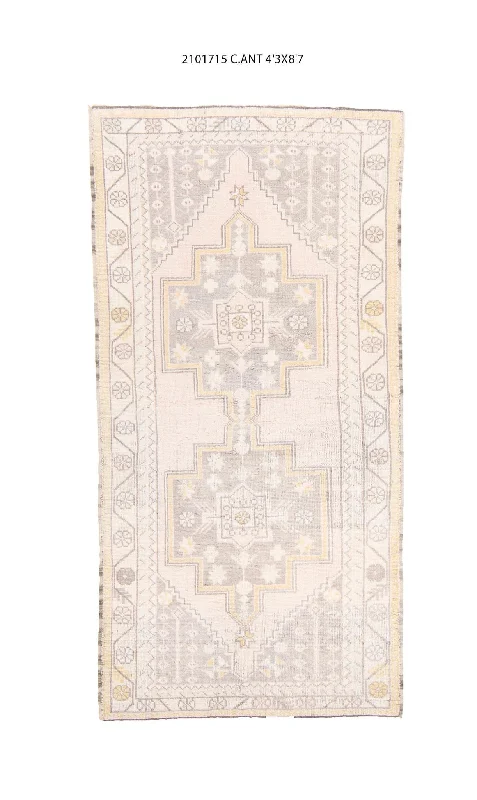 4x9 Old & Vintage Turksih Area Rug