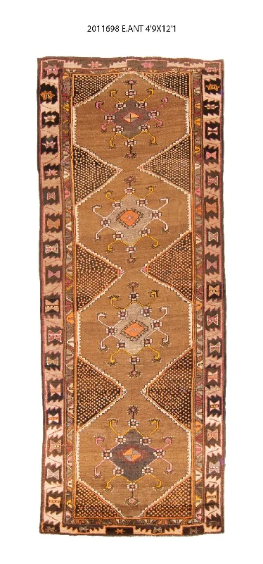 5x12 Old & Vintage Turkish Area Rug