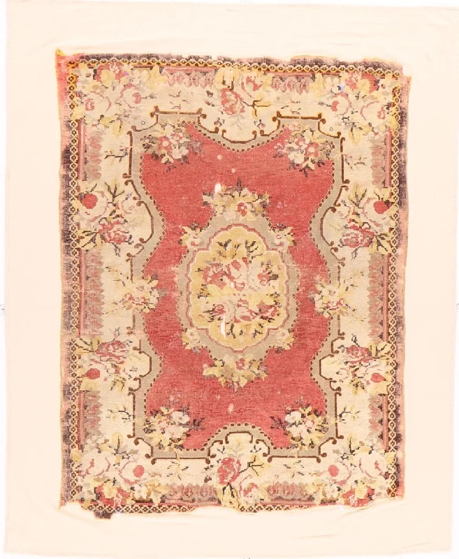 5x6 Old & Vintage Turkish Area Rug