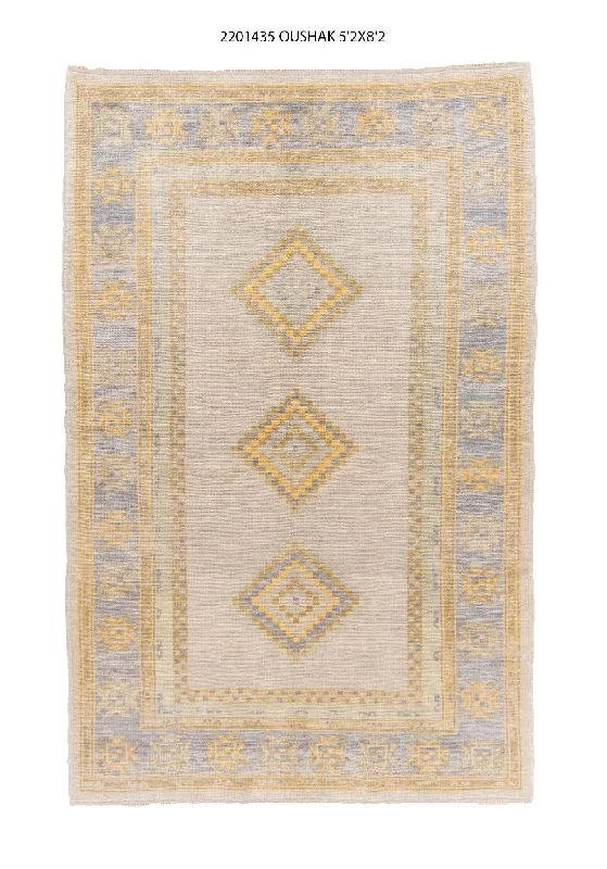 5x8 Modern Oushak Area Rug