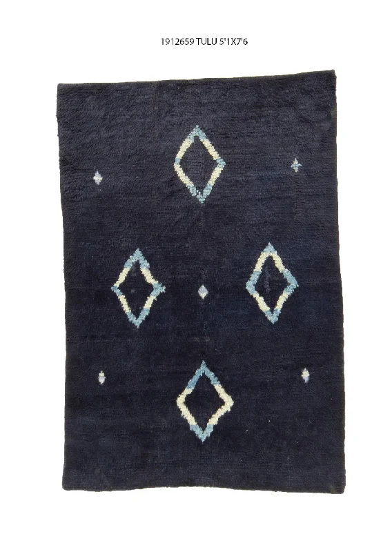 5x8 Modern Tulu Area Rug