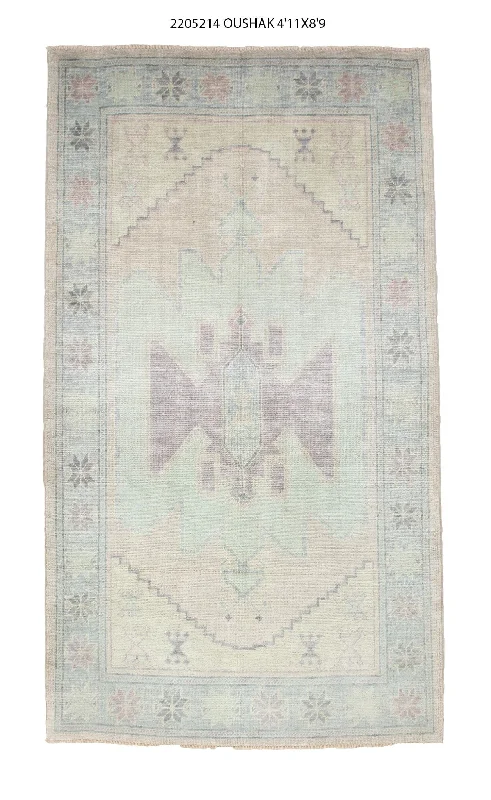 5x9 Modern Oushak Area Rug