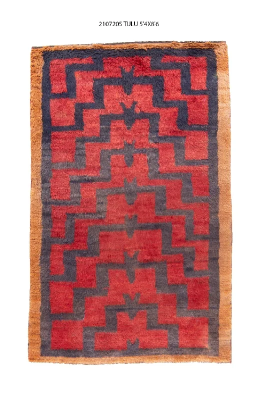 5x9 Old & Vintage Turkish Area Rug