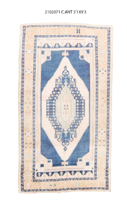 5x9 Old & Vintage Turksih Area Rug