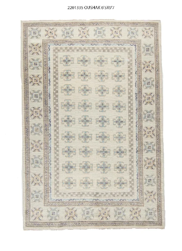 6x10 Modern Oushak Area Rug