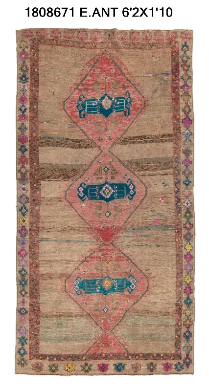 6x12 Old & Vintage Turkish Area Rug