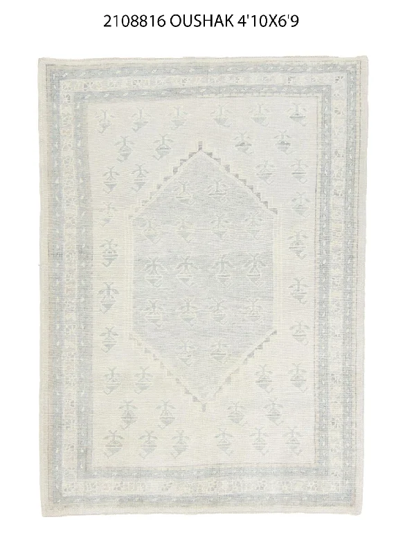 6x8 Modern Oushak Area Rug