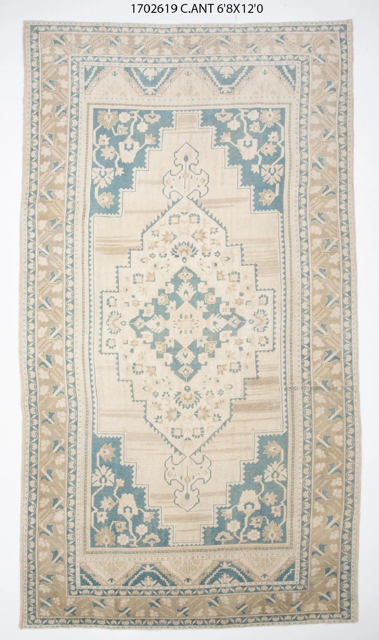 7x12 Old & Vintage Turkis Area Rug