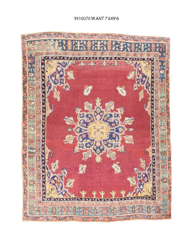 8x10 Old & Vintage Turkish Area Rug