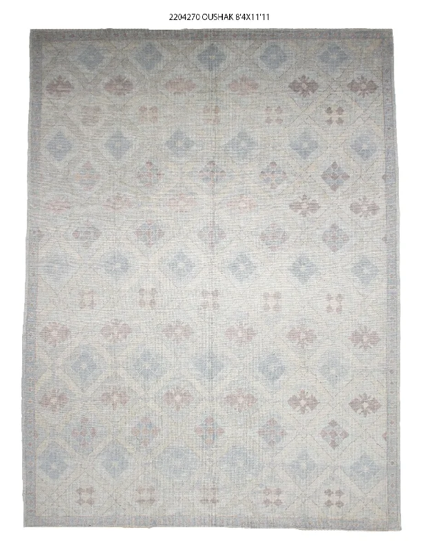 8x12 Modern Oushak Area Rug