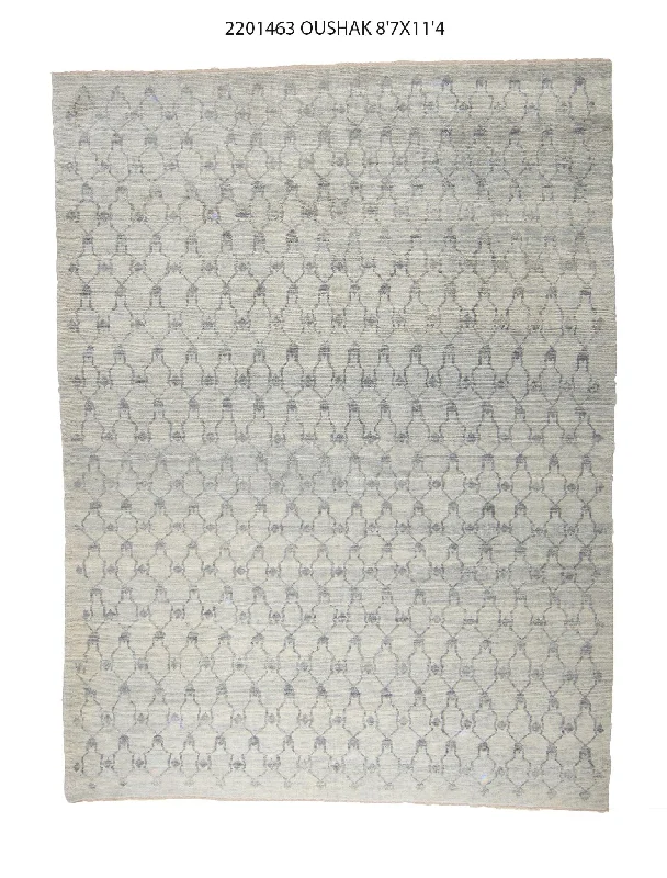 9x11 Modern Oushak Area Rug