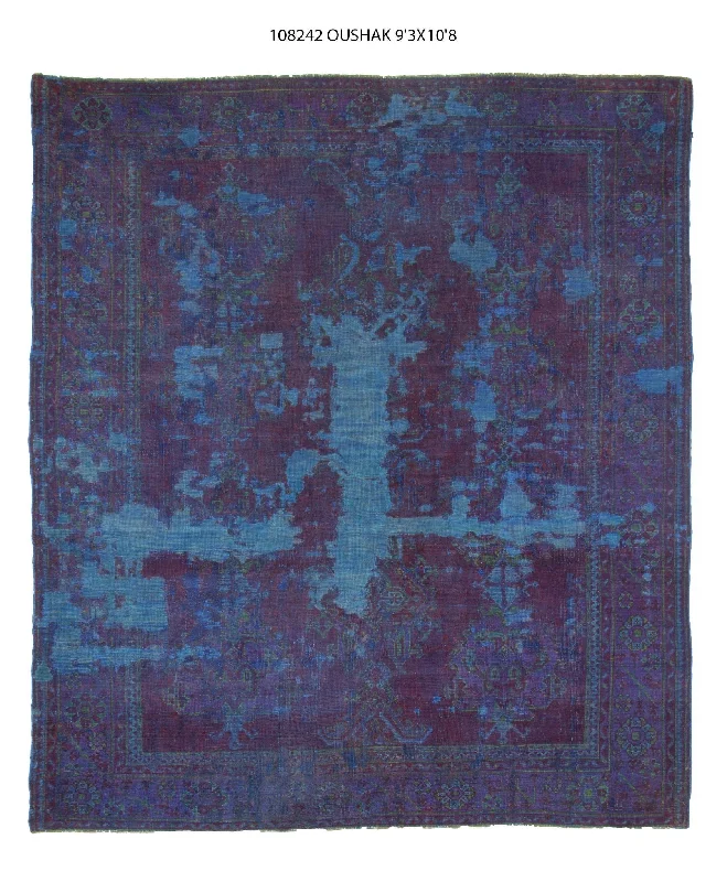 9x11 Modern Oushak Area Rug