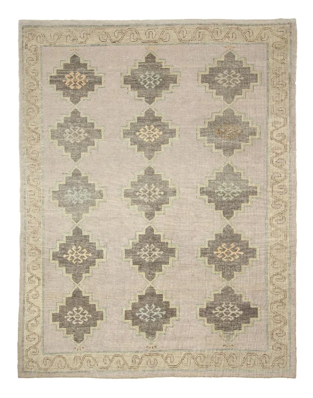 9x12 Modern Oushak Area Rug