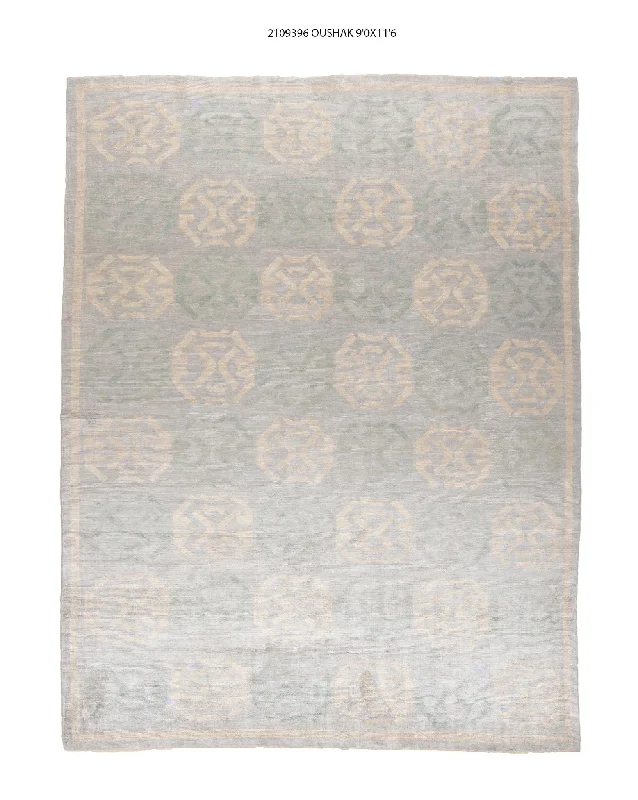 9x12 Modern Oushak Area Rug