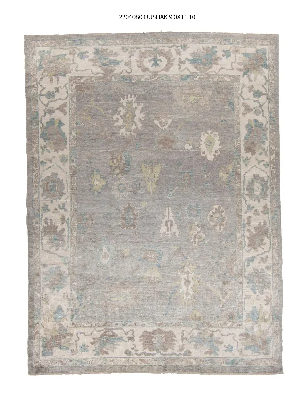 9x12 Modern Oushak Area Rug